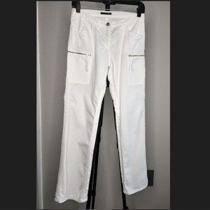 Sisley - White Cargo Pants